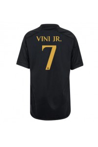 Fotbalové Dres Real Madrid Vinicius Junior #7 Třetí Oblečení 2023-24 Krátký Rukáv